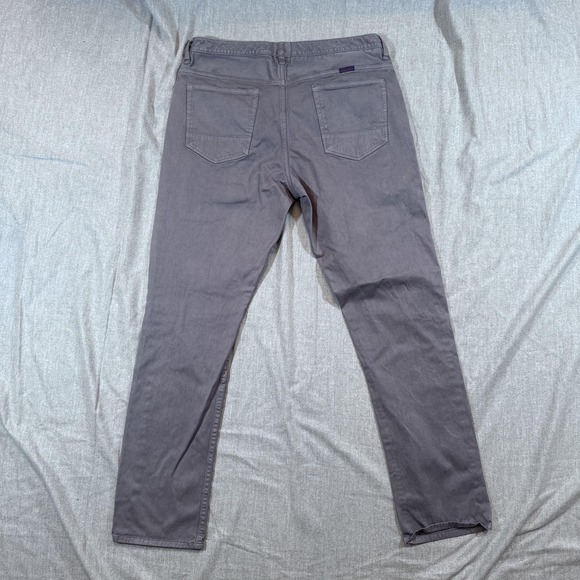 UNTUCKit Pants Mens 35x32 Gray Straight Fit‎ Stretch Pima Cotton Casual Chinos - Picture 10 of 12